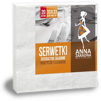 Serwetki biae 33x33 3W 20 szt.