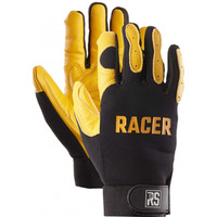 R�kawice typu mechanik RS Racer, rozm. 10, �&oacute;�to-czarne