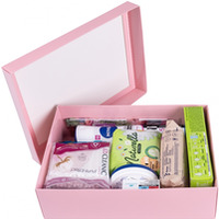 Zestaw higieniczny dla kobiet DONAU HOME, w pude�ku, r&oacute;�owy