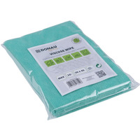�cierka DONAU HOME, z wiskoz� 70%, sk�adana, max, 30x40cm, 10 szt., zielona