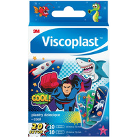 Plastry dzieci�ce VISCOPLAST Cool, 2 rozmiary, 20 szt., pude�ko