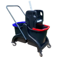 W�zek do Sprz�tania 2-wiadra 25 litr�w Prasa EXTRA Jumbo