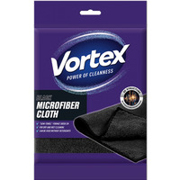 �ciereczka z mikrofibry VORTEX, p&oacute;�r�cznik, 30x50cm, czarna