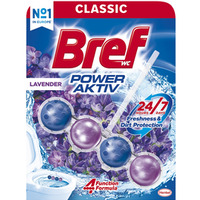 Kulki myj�co-zapachowe do toalet BREF Power Aktiv Lavender, 50g