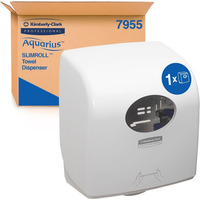 Dozownik do r�cznik&oacute;w w roli KIMBERLY-CLARK Slimroll, 7955, bia�y