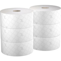 Papier toaletowy SCOTT Control, centralne odwijanie, 2-warstwowy, 314m, 6 rolek x 1280 listk&oacute;w, bia�y