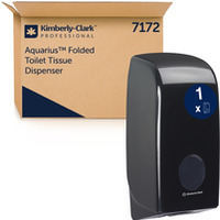 Dozownik do papieru toaletowego sk�adanego KIMBERLY-CLARK, 7172, czarny