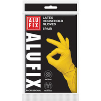 R�kawiczki domowe lateksowe ALUFIX Professional, 30g, rozmiar L, �&oacute;�te