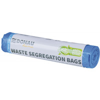 Worki do segregacji odpad&oacute;w DONAU HOME, z ta�m�, papier, 120l, 10 szt., niebieskie